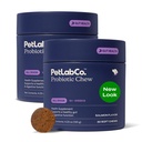 PetLab Co. Probiotics for Dogs, Support Gut Health, Occasional Diarrhea, Digestive Health & Seasonal Allergies - Salmon Flavor - Packaging May Vary - 30 Soft Chews Pack med 2