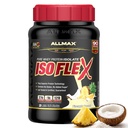 ALLMAX Nutrition ISOFLEX Whey Protein Isolate, Pineapple Coconut - 2 lb - 27 Grams of Protein Per Scoop - Zero Fat & Sugar - 99% Lactose Free - Gluten Free & Soy Free - Ungefär 30 portioner