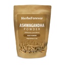 HerbsForever Ashwagandha Powder 230g I Winter Cherry, Non-GMO, Vegan, Gluten-Free I Ayurvedic Stress-Buster stöder energibooster, Vitality & Rejuvenator Total Wellness