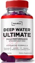 NutraRize Deep Water Ultimate Male Gummies - Officiell djupvatten Male Essentials, Premium Deepwater Ultimate Gummies för män, Djupt vatten Ultimate Male Gummy, Performance Review (60 Gummies)