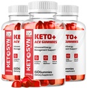 LIVORKA (3 Pack) Ketosyn ACV Gummies, Keto Syn Gummies, Ketosyn Keto Plus ACV Gummies, Ketosyn Keto ACV Gummies, Keto Syn ACV Gummies 1050 MG, Keto ACV Gummies Ketosyn, 180 Gummies för 3 månader