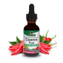 Naturens svar Cayenne Fruit Extract | Hjälper till att främja Digestive Health | High Potentcy Made med organisk alkohol | Vegan, Gluten-Free, Non-GMO & Kosher Certified 1oz