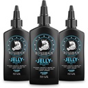 Bossman Jelly Beard Oil för Män - 3 Pack (12 oz i Total, Magic Scent) - Softens, Moisturizes & Conditions med naturliga ingredienser