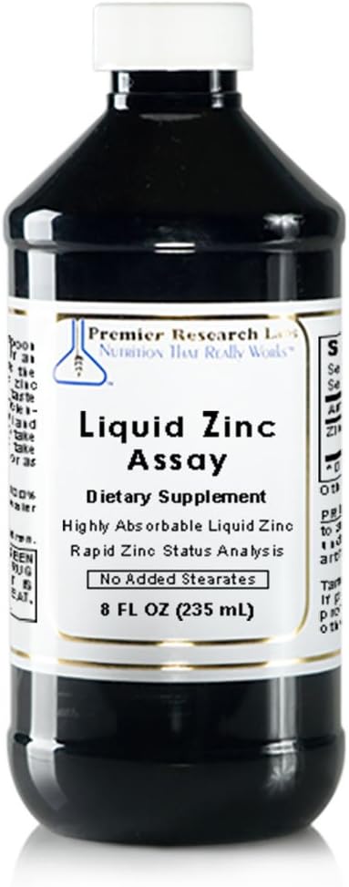 Flytande Zinc Assay, 8 fl oz (47 portioner) av högt absorberbara flytande Zink. Utmärkt för användning i snabb analys av Zink Status