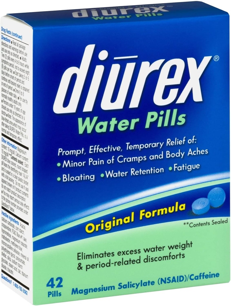 Diurex vattenpiller, 42-räkna (Pack of 2)