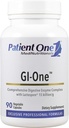 Patient One GI-One | Tillägg för att stödja livsmedelsmetabolism och näringsabsorption* | med Digestive Enzyme Complex och mer | 90 kapslar