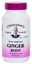 Christophers ursprungliga formler Ginger Capsules, Natural Ginger Root Digestive Support, 100 Veg Caps