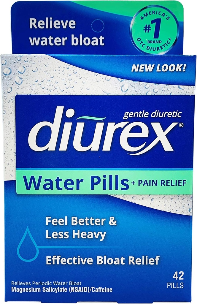 Diurex vattenpiller, 42 grevepiller (Pack of 3)