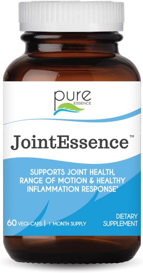 Rena Essence Labs JointEssence Supplement - Naturligt gemensamt stöd för män och kvinnor - Non GMO - 60 vegetariska kapslar