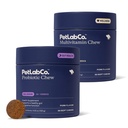 PetLab Co. - Multi-Vitamin & Dog Probiotic Bundle: Chewable Multivitaminer för hundar Support Hälsa & Dog Probiotika för att stödja Itchy Skin, Occasional Loose Stools och Healthy Yeast Production