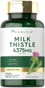 Carlyle Milk Thistle Supplement | 120 Capsules | High Potency Extract