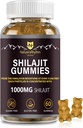 Naturens Rhythm Shilajit Gummies 1000mg - 60 st Shilajit Gummies för män och kvinnor, Shilajit Gummies Rich i olika spårmineraler, ett tillägg för att öka energi och immunitet