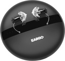 EARGO Eargo 7 Virtually Invisible Self-Fitting FDA-Cleared OTC CIC Hearing Aids - laddningsbara, livstid kundsupport