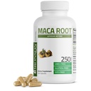 Bronson Maca Root Lepidium Meyenii Non-GMO, 250 vegetariska kapslar