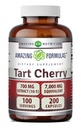 Fantastiska formler Tart Cherry Extract 700 Mg Extract (10:1) Per Servering Capsules Supplement | Likvärdigt till 7000 Mg | Non-GMO | Gluten Free | Made in USA (1 Pack | 200 greve)