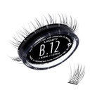 Lashify Bold 12mm Gossamer DIY Eyelash Extensions Refill, Black, Easy False Eyelashes för en naturlig look