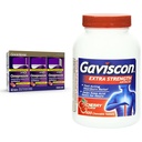GoodSense Omeprazole tabletter 20 mg 14 greve (3 Pack) och Gaviscon Extra Strength Cherry Chewable Tablets Heartburn Relief 100 greve