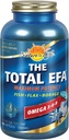 Naturens liv Den totala EFA Maximum Potency Pure Fish Oil w / Cold Pressed Flaxseed & Borage Oils | 1200 mg | Hud, hår, hjärta, minne | 180ct