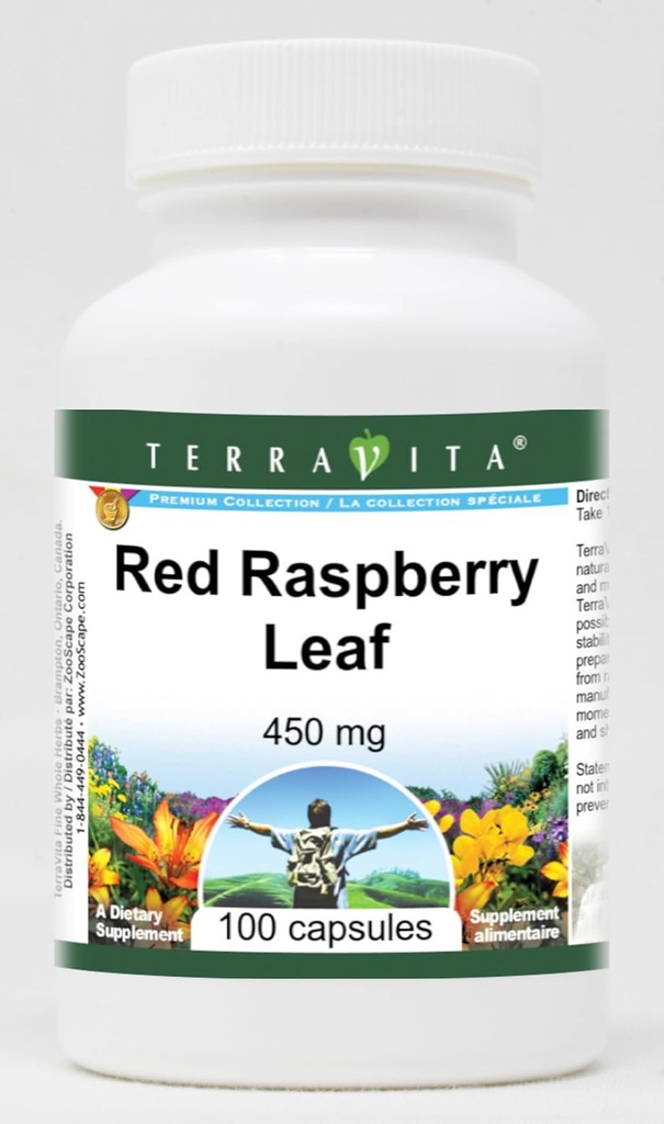 Red Raspberry Leaf - 450 mg (100 kapslar, ZIN: 511172)