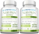 Godkänd vetenskap Nervprin - Nerve Support - Benfotiamine, B12, R-Alpha-Lipoic Acid, Corydalis, Boswellia, BioPerine - 360 kapslar - Tillverkad i USA