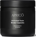 Aprico Aktiverade Toxin Binder kapslar med aktivt kol, Zeolite och Aloe Vera - Detox Support (60 kapslar)