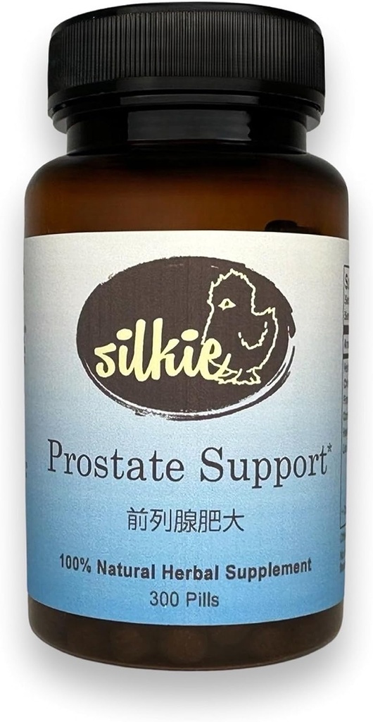 Silkie Herbs Prostate Support - Urinary Relief, Bladder Control, Reduce Frequent Urination, 300 greve