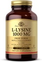Solgar L-Lysine 1000 mg, 100 tabletter - Förbättrad absorption och assimilering - främjar integritet av hud och läppar - Kollagenstöd - Aminosyror - Icke GMO, Vegan, Glutenfri - 100 portioner