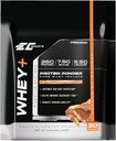 EC Sports Whey+ Protein Powder, Chocolate Peanut Butter Mix w/Digestive Enzymes - Isolate Supplement, Collagen Peptides w/Swift Reform - 30 portioner
