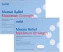 Curist Guaifenesin 1200 mg Extended Release Mucus Relief Maximal Styrka - 168 greve Bulk Extended Release tabletter - Minska Mucus Clear Congestion (2 Pack med 84 tabletter)