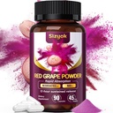 Piceid Resveratrol Supplement and NAD+ Cell Regenerator, Ultra High Purity & Bioavailable, Support Heart Health, Blood Flow, Cellular Energy Production&Metabolism, Red Grape Powder, 45 Day Supply-132
