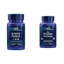 Life Extension Arterial Protect - Blodtryckstillägg för hjärthälsa och Ultra Prostate Formel, Saw Palmetto för män, pygeum, stickande Nettle Root, lykopen