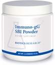 Biotics Research Immuno-gG SBI Powder Easy-to-Mix Powder Formel, Ultimate IgG, Complete Gut Health och Immune Support, Dairy Free, Immunoglobulin Concentrate - 2.6 Oz