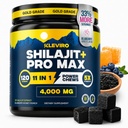 KLEVIRO 30:1 Shilajit Gummies för Män | 78% Fulvic Acid | 11-i-1 Komplex med Ashwagandha, Tongkat Ali, Manuka Honey, Rhodiola, Lion's Mane | No Added Sugar | GMP Certified & Lab Tested