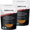 Terrasoul Superfoods Organic Reishi Mushroom Powder (4:1 Extract), 11 Oz (2 Pack) - Immun Boosting | Coffee Enhancer | Djupare sömn