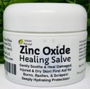 Urban ReLeaf Zink Oxide Salve! Gently Soothe & Skydda skadade, skadade och torr hud! Första hjälpen, Burns, Rashes, Scrapes! Djupt Hydrating Protection. 100% naturligt! Lugn känslig hud i alla åldrar.