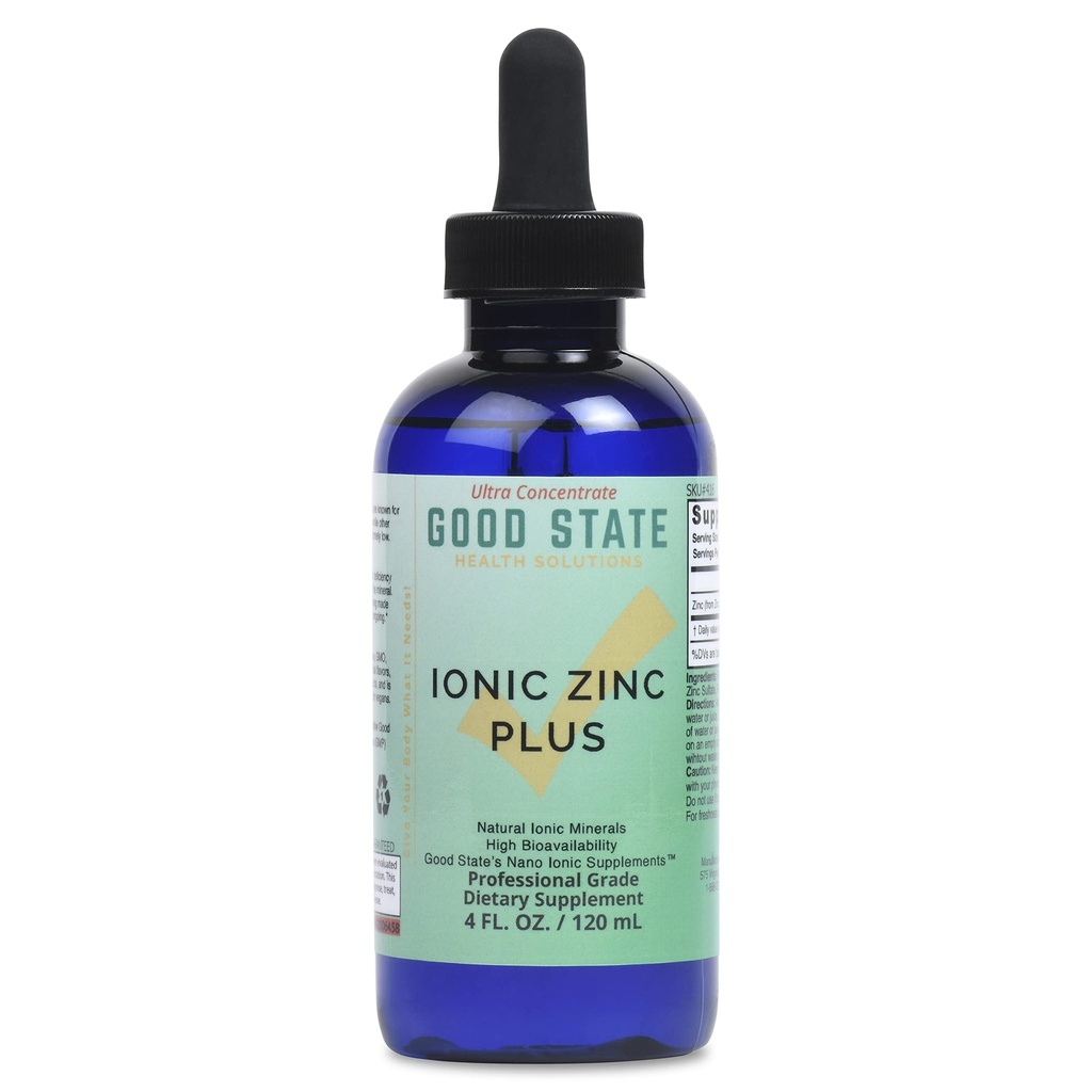 Bra stat | Liquid Ionic Zinc Plus - Ultra Concentrate (10 droppar Lika 15 mg - 200 portioner per flaska)