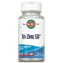 KAL Tri Zink 50mg w/Citrate, Amino Acid Chelate och Picolinate, Healthy Metabolism och Immune Support Supplement, Vegan, Gluten Free, Non-GMO, 60-Day garanti, 90 portioner, 90 tabletter