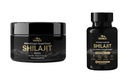 Well Being Mora Himalayan Shilajit Resin (30g) + Vegan Shilajit Capsules (60 greve) | 75% + Fulvic Acid & 85 + Trace Minerals | Mineral-Rich Supplement Bundle för Män & Kvinnor