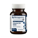 Metagenics Vitamin D3 5000 IE Supplement - High Potency Softgels for Immune, Bone & Heart Health * - 125 mcg Cholecalciferol i kokosolja för förbättrad absorption * - Non-GMO, Gluten-Free - 60 Count