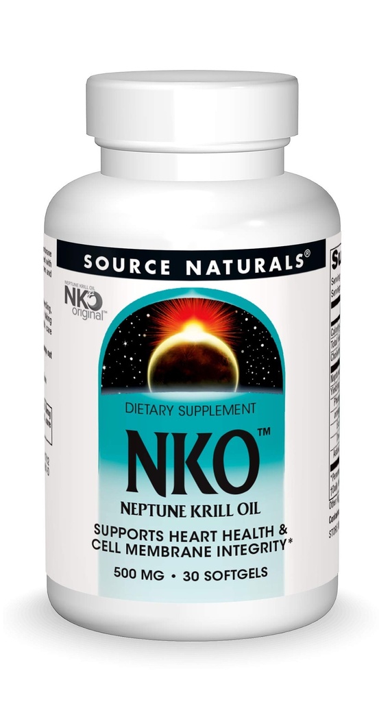 Källa Naturals NKO Neptune Krill Oil 500mg - 30 Softgels