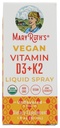 Mary Ruths organiska vitamin D3 Plus K2 Spray, 1 FZ