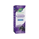 Naturens sätt Sambucus Zero Sugar Traditional Immune Syrup, högt koncentrerad Black Elderberry Extract, traditionell Immune Support *, Sugar-Free, Berry Flavored, 8 Fl Oz (Packaging May Vary)
