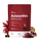 VivoNu Astaxanthin 12mg Supplements, 240 Softgels, Fresh Haematococcus Pluvialis 10 i 1 Astaxanthin Antioxidant Supplements, Supports Eye, Skin, Joint, Brain, Heart & Immune System Health