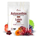 VivoNu Astaxanthin 12mg & Lutein 40mg Combo - Avancerad Vision & Antioxidant Support med Zeaxanthin, Lycopene & Grape Seed - 180 Softgels, en per dag