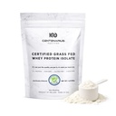 Centenarius Nutrition Grass Fed Whey Protein Unflavored Powder 500g med naturliga aminosyror för optimerad muskeltillväxt, återhämtning och effektivitet - Cold-Filtered, inga tillsatser eller hormoner