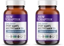 Nya kapitel Mäns Multivitamin 55+, Extra B6 & B12, D3, Astaxanthin, Vitamin C & Zink, Immune, Hjärta, Cellulär energi och hjärnhälsa, Gentle på magen,1 Daily, Non-GMO, 96 tabletter (Pack av 2)