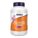 NOW Foods Supplements, Glucosamine & Chondroitin med MSM, gemensam hälsa, rörlighet och komfort *, 180 Veg Capsules
