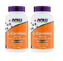 NOW Foods Supplements, L-Carnitine 1000 mg, Purest Form, Carnipure, Amino Acid, Fitness Support *, 150 tabletter (Pack of 2)