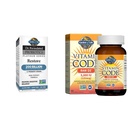Garden of Life Dr. Formulerad Probiotics Platinum Series Återställ 200 miljarder och vitamin D, Vitamin Code Raw D3, vitamin D 5 000 IE, Raw Whole Food Vitamin D