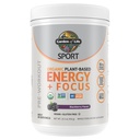 Garden of Life Sport Organic Plant Based Energy + Focus Clean Pre Workout Powder, med 85mg koffein, Natural No Booster, B12, Vegan, Gluten Free, Non-GMO, BlackBerry, 15.3 Oz